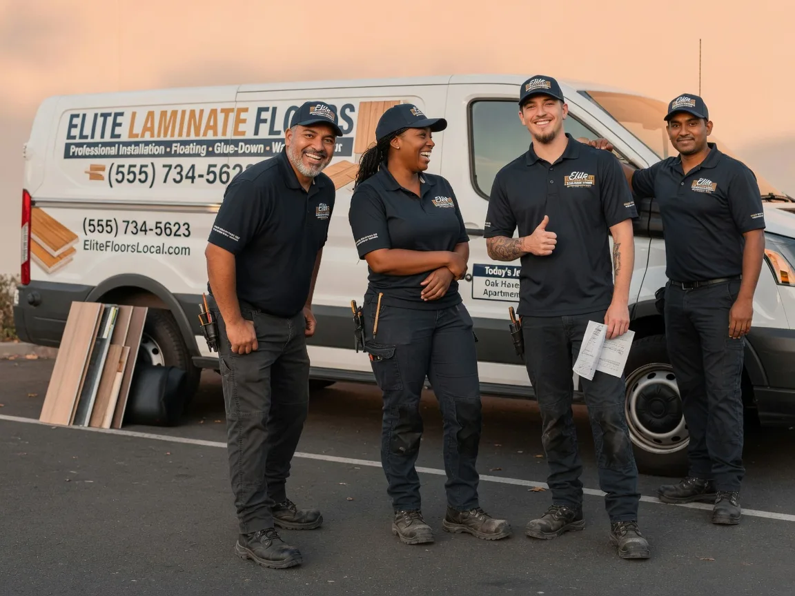 Laminate flooring installation company in Denton, TX